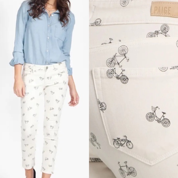 PAIGE Pants - PAIGE Print denim size 31